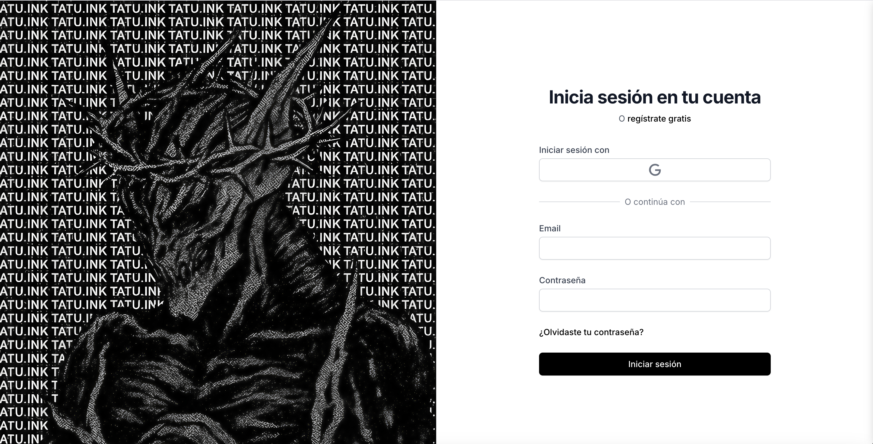 Tatu.ink screenshot 2